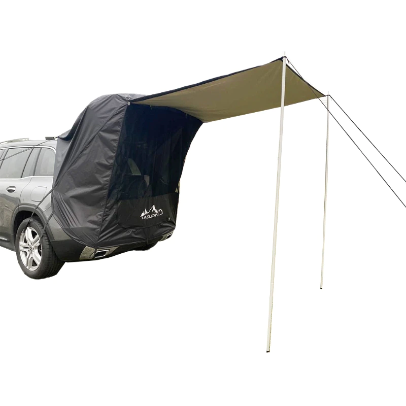 Cheap Goat Tents Car Trunk Tent Sunshade Rainproof Tailgate Shade Awning Tent for Car Self Driving Tour Extended tent Barbecue Outdoor Camping Tents 